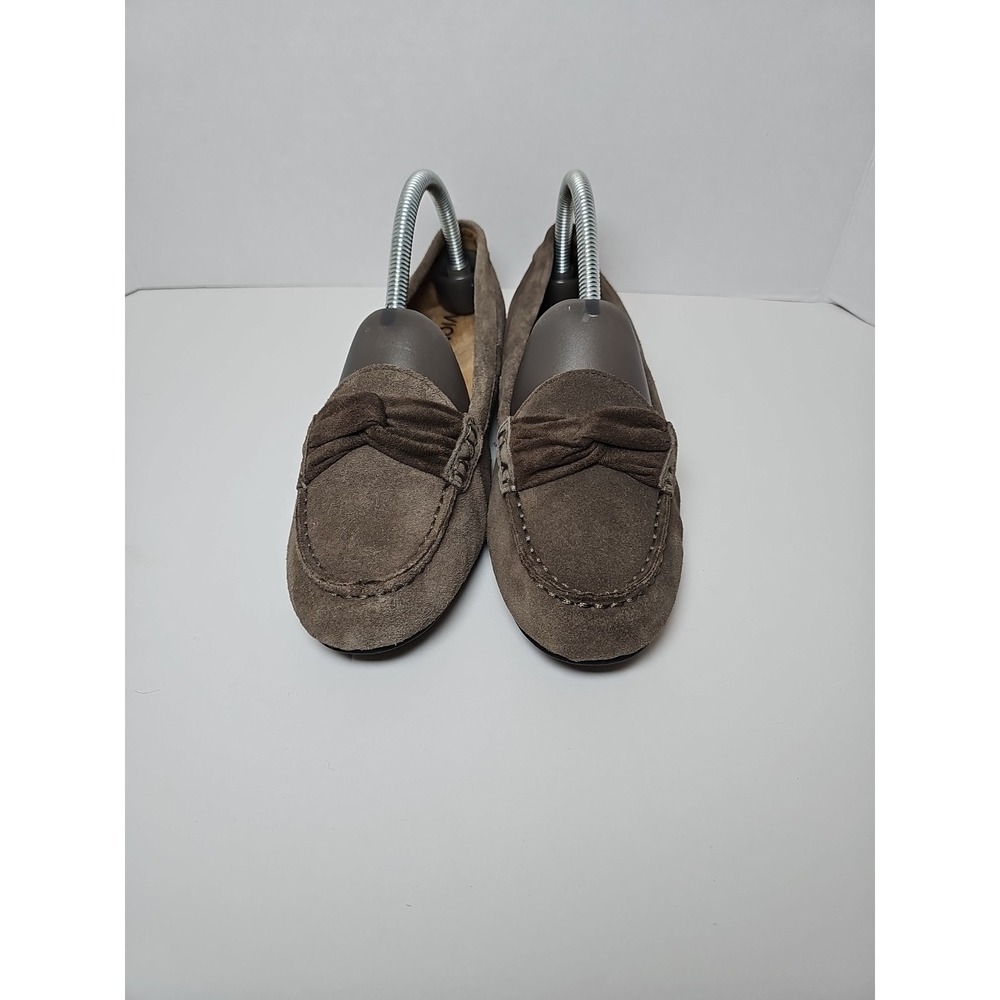 Vionic Norah Loafer Flats Moccasins Brown Suede‎ Shoes Womens US 7